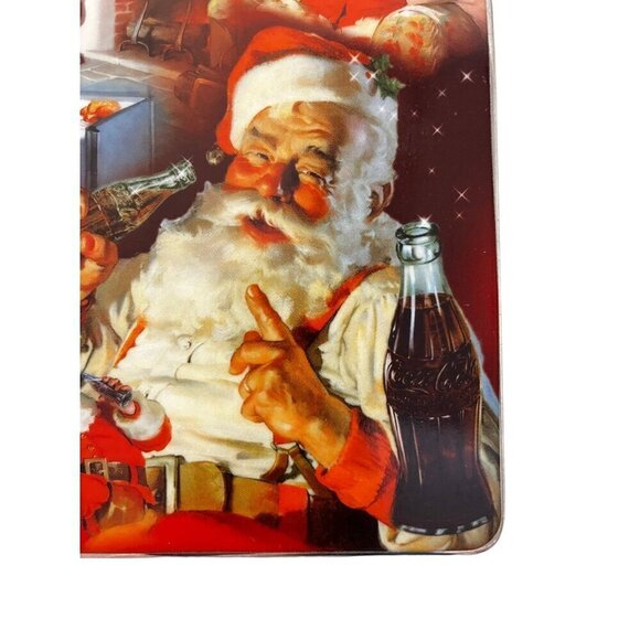 2009 The Bradford Exchange Holiday Happiness  "It's Time For Coca-Cola" Wall Clo - Picture 7 of 8